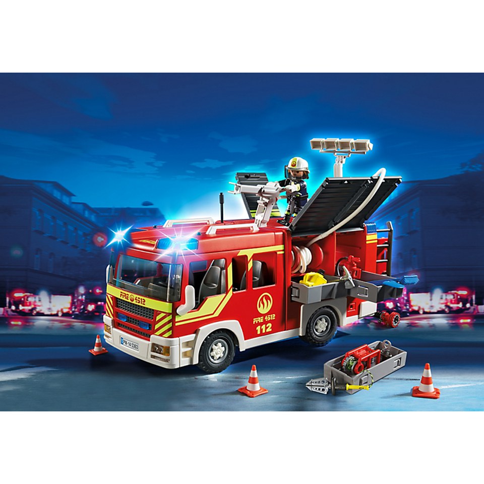 Playmobil Fire Engine (5363) Toys | TheHut.com
