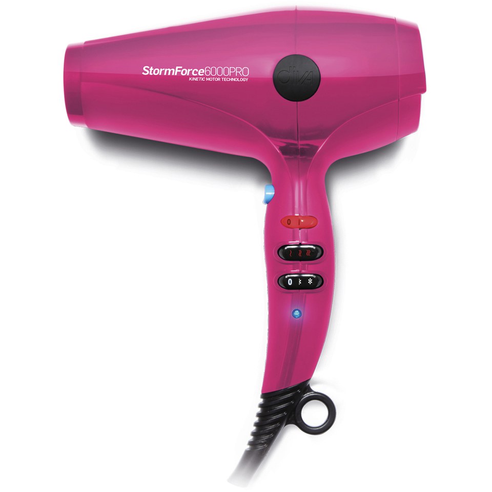 Diva Professional Styling Stormforce6000pro Hair Dryer Pink