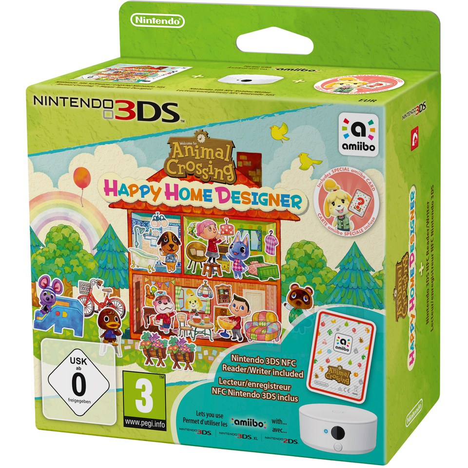 Animal Crossing: Happy Home Designer - Includes amiibo Card & NFC