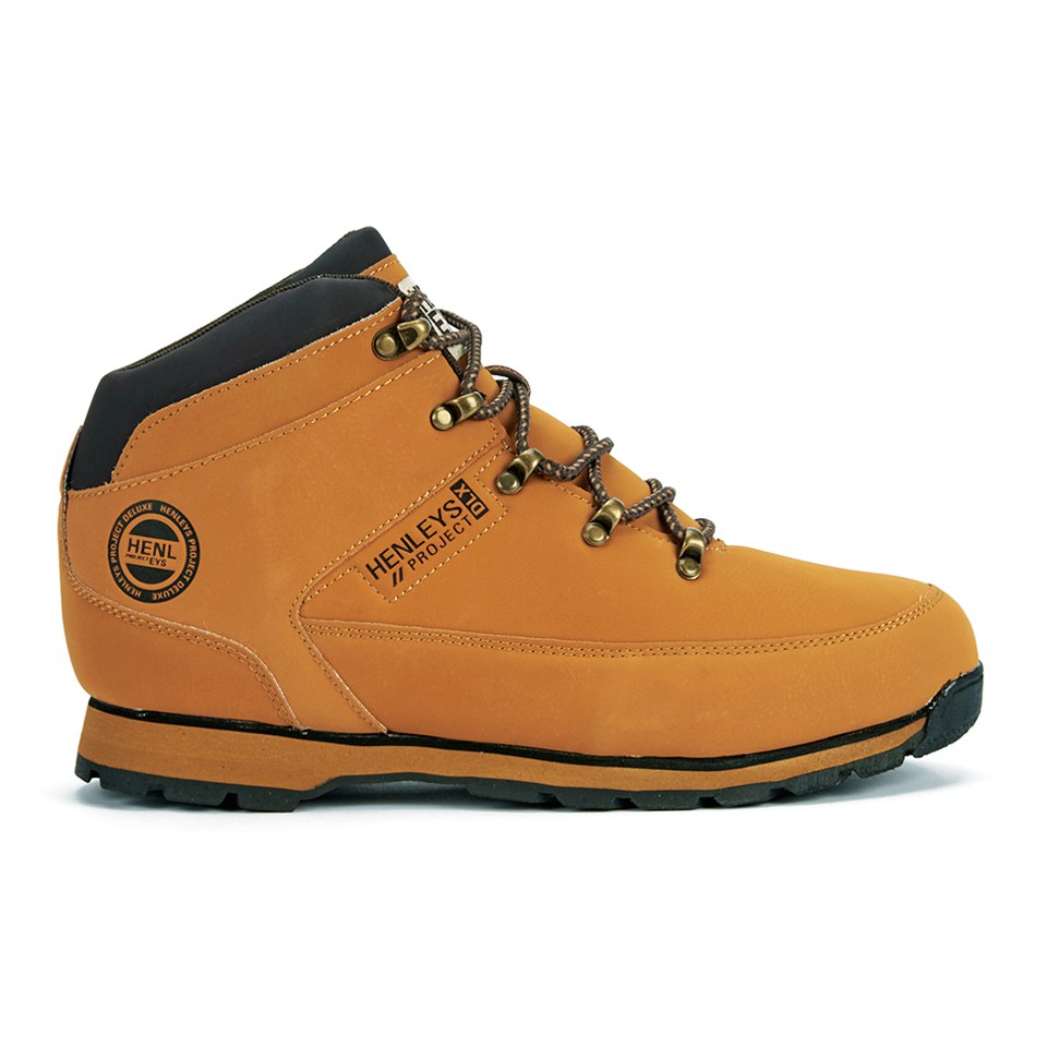 Henleys Men's Hiker Boots - Honey Mens Footwear | Zavvi