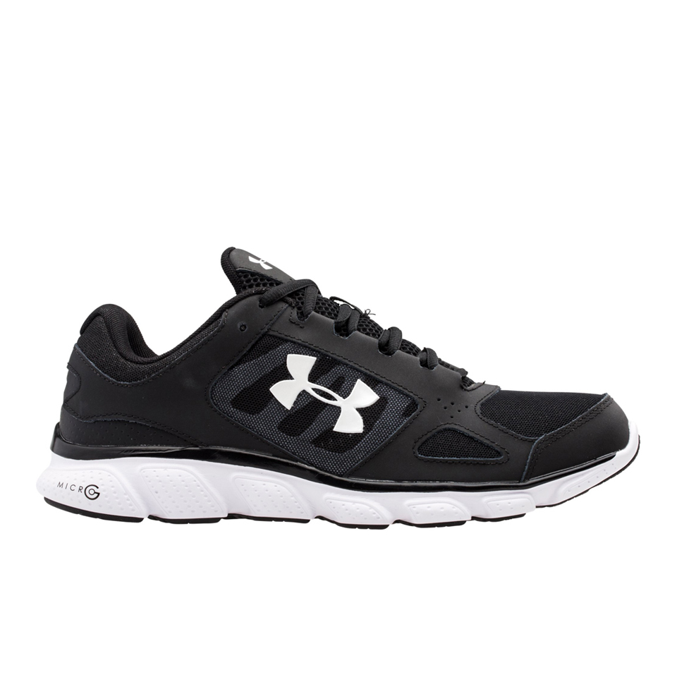 Under Armour Men's Thrill Running Shoes - Black/White | ProBikeKit.com