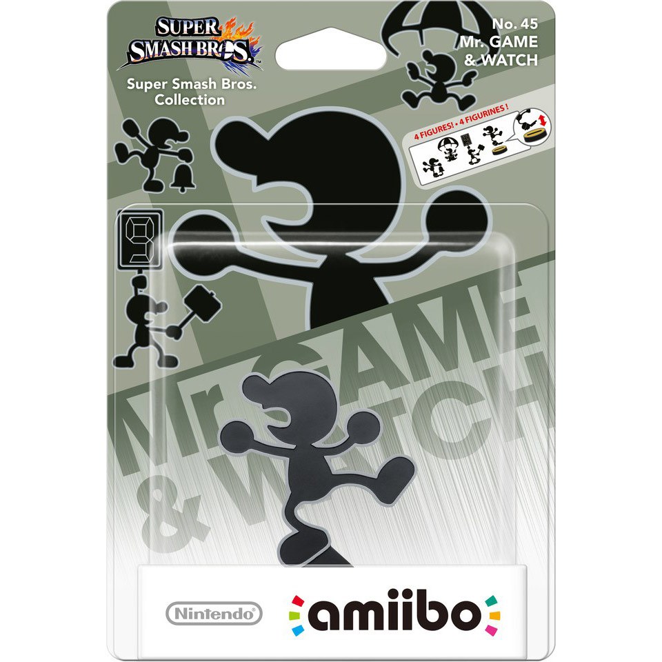 Mr. Game & Watch No.45 amiibo Nintendo UK Store