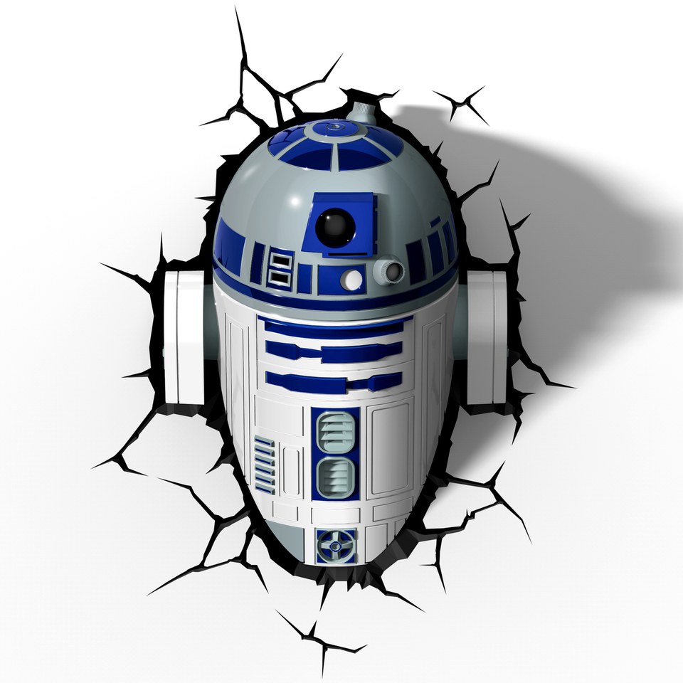 Star Wars R2-D2 3D Light Merchandise | Zavvi.com