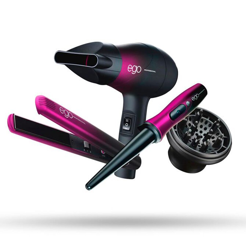 Ego Professional Special Edition Pink Jet Set Travel Kit For First Ego Professional Special Edition Pink Jet Set Travel Kit For First Cl Hair Health Beauty Thehut