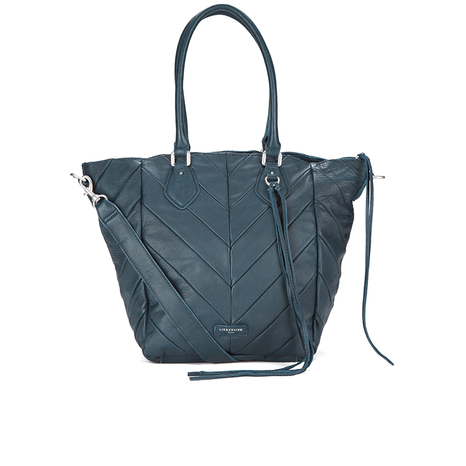 liebeskind paper bag m blau