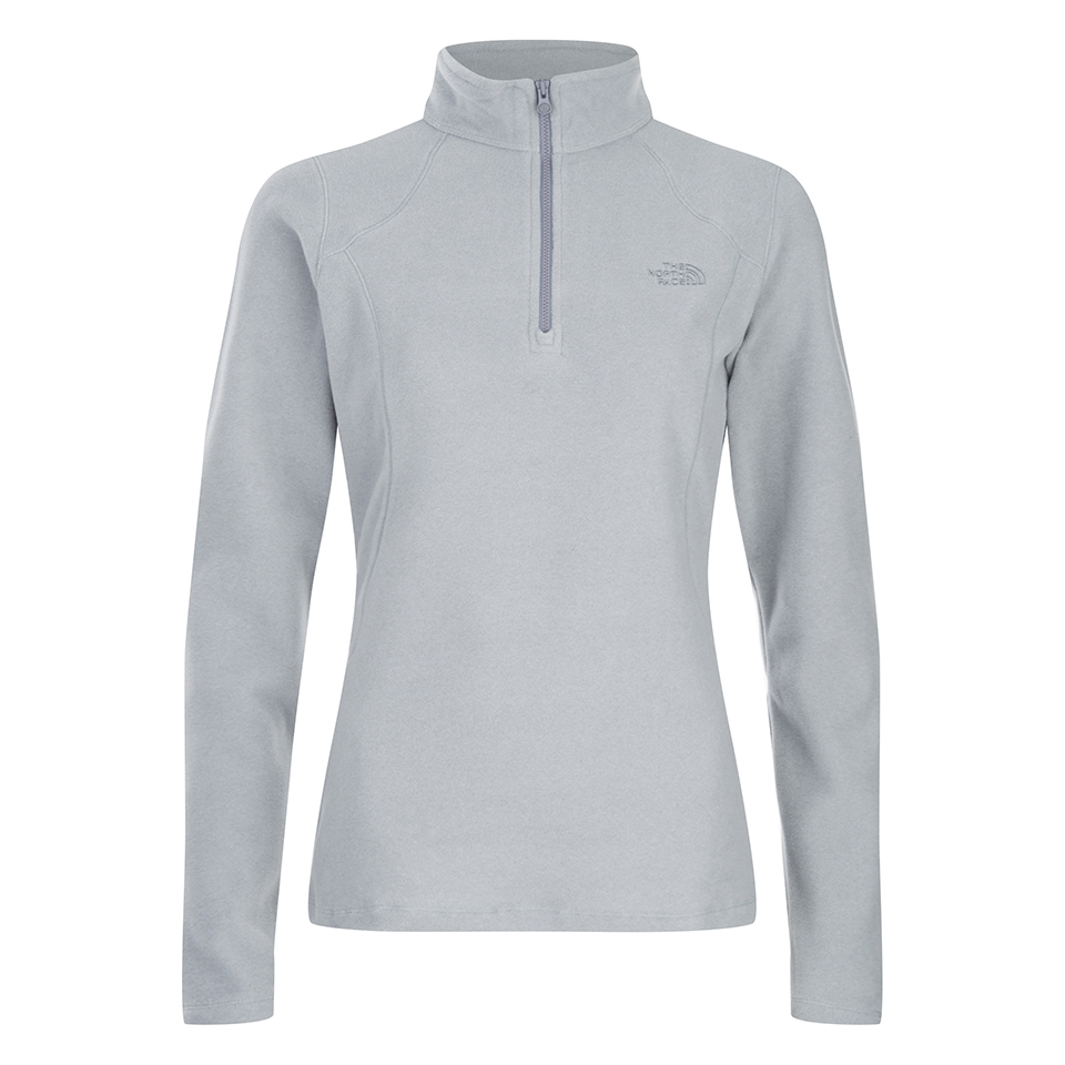 The North Face Women's Glacier Quarter Zip Fleece TNF Light Grey