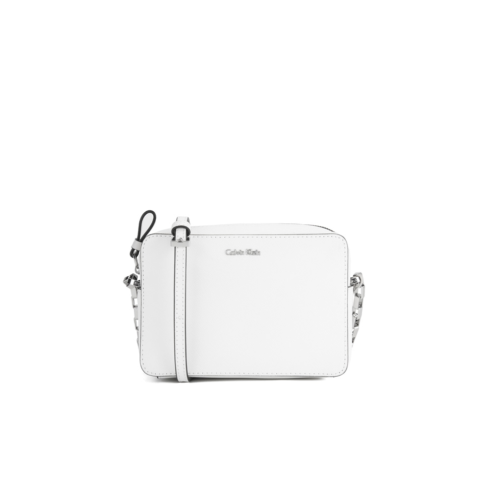 calvin klein white crossbody bag