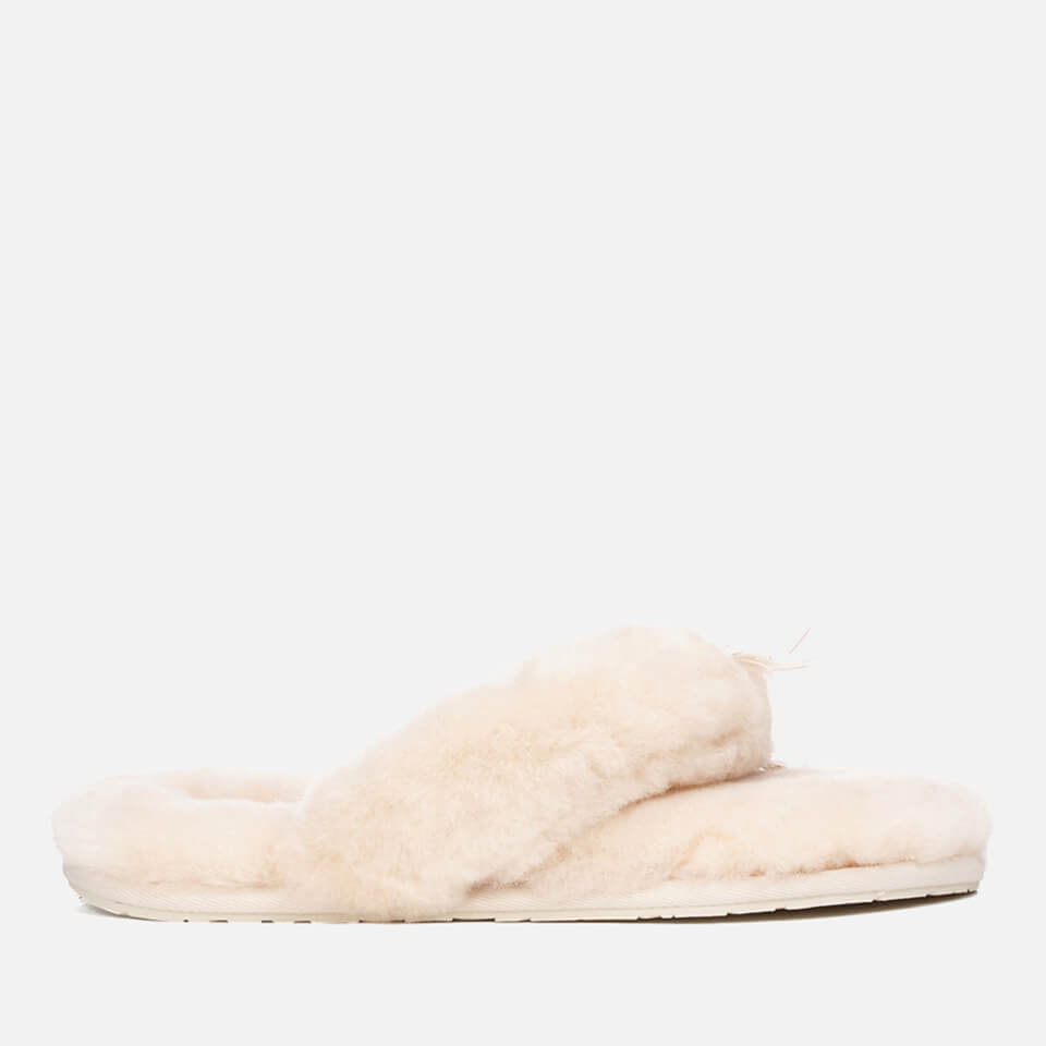 ugg women's fluff flip flop ii slip on slipper