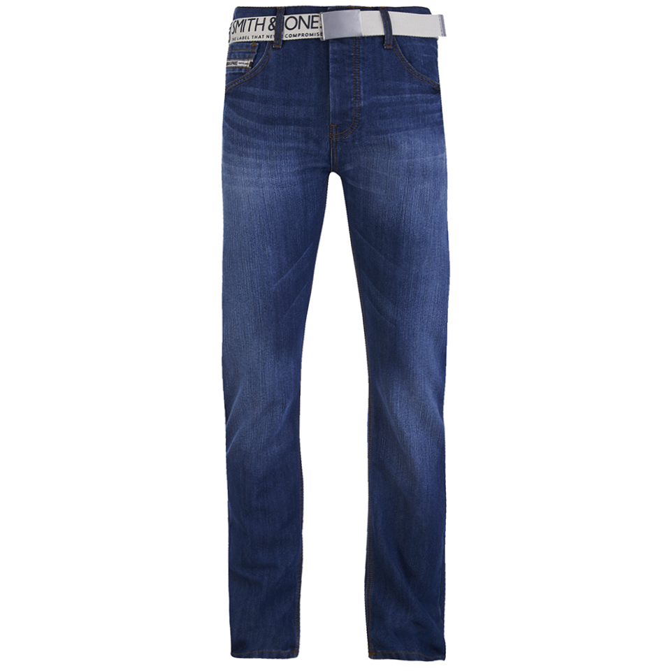 Smith & Jones Men's Fuse Denim Jeans - Light Wash Mens Clothing | Zavvi