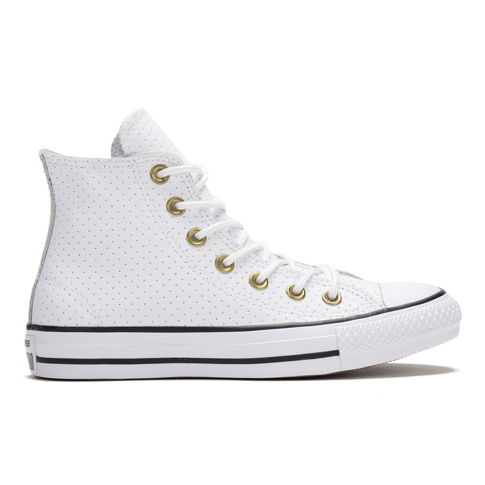 white leather converse high tops womens