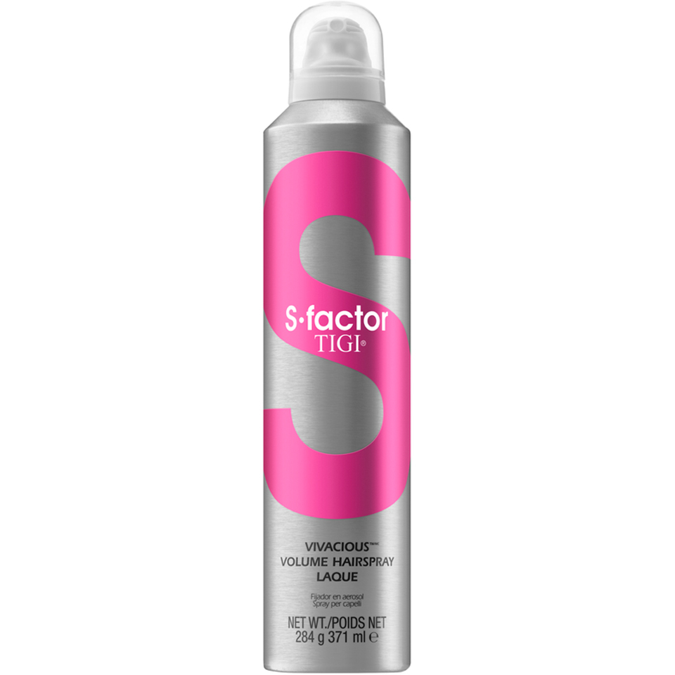TIGI S Factor Vivacious Hairspray 371ml Free Shipping