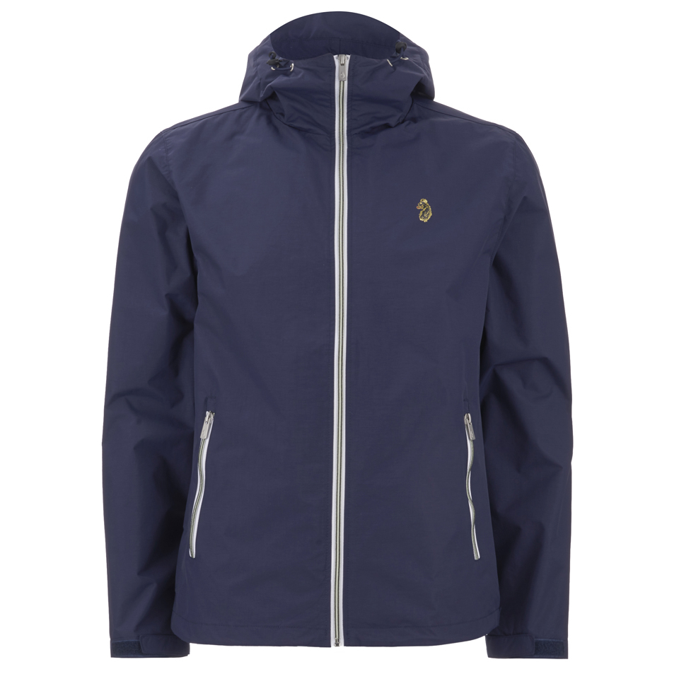 Luke 1977 Sport Men's Raleigh Luke Sport Zip Hooded Jacket Navy Mens