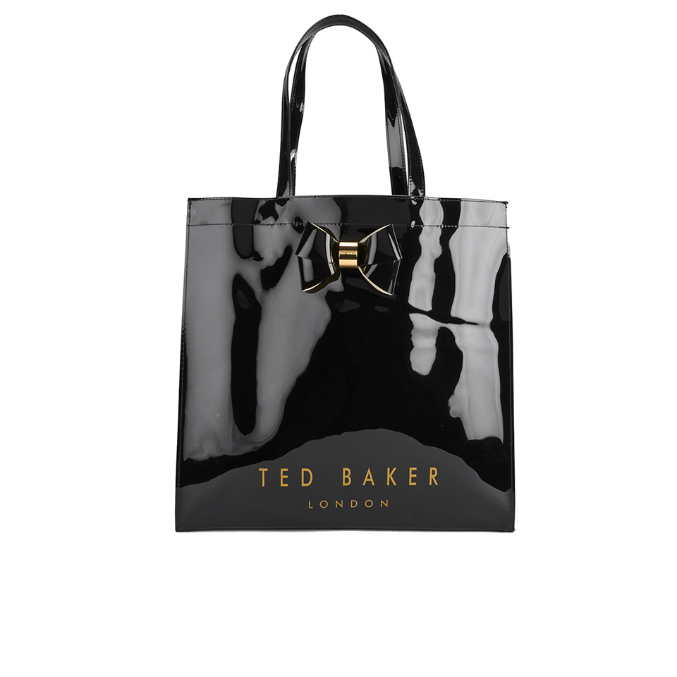 Ted Baker Women's Sumacon Plain Bow Large Icon Shopper Bag - Black