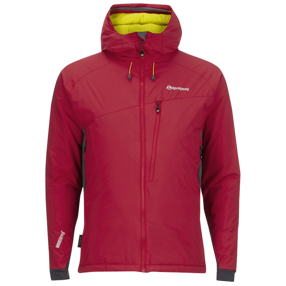 Sprayway Men's Grendel Insulated Jacket Cherry/Smog Clothing