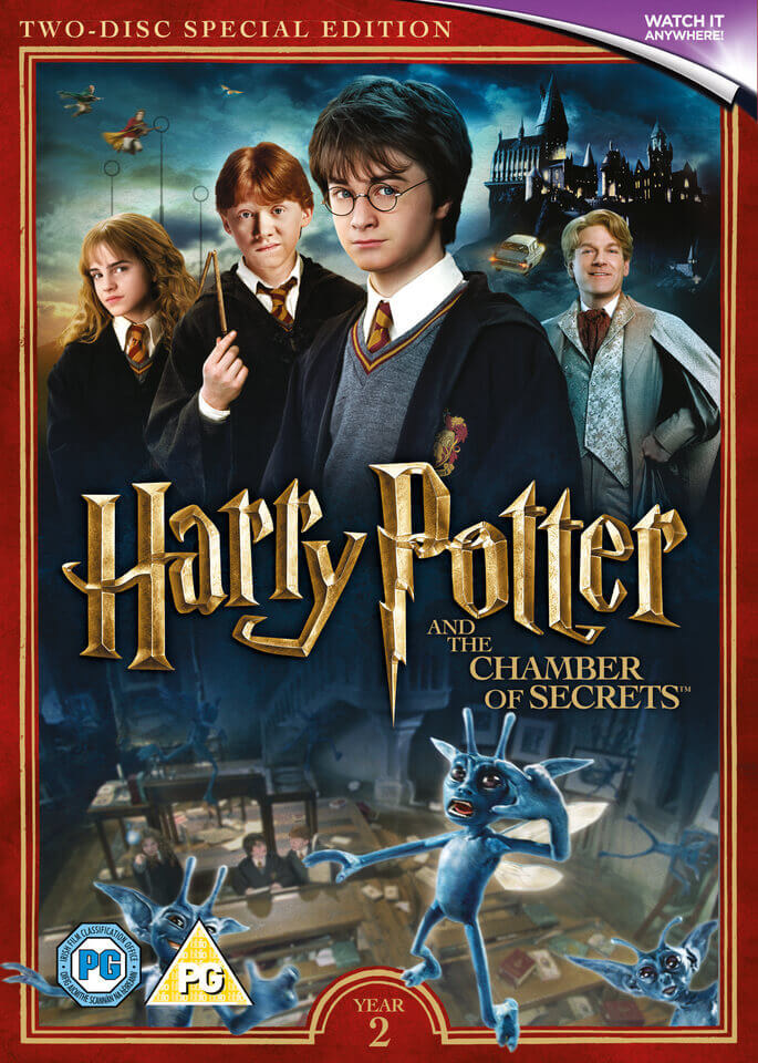 Harry Potter And The Chamber Of Secrets 2016 Edition DVD | Zavvi
