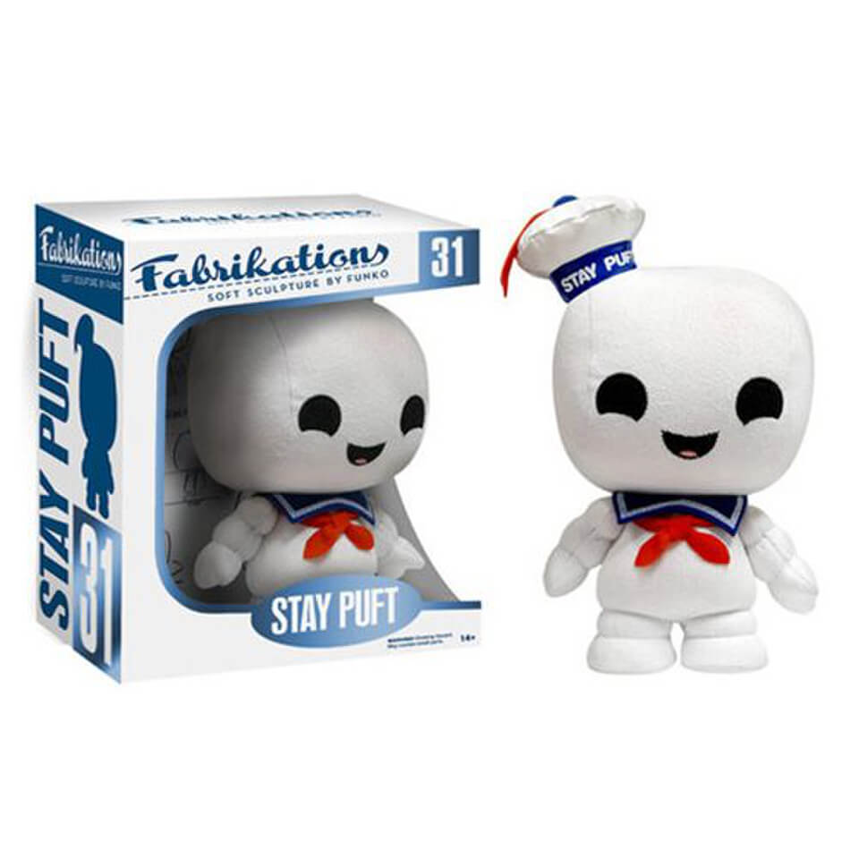 Ghostbusters Stay Puft Marshmallow Man Fabrikations Plush Figure Pop