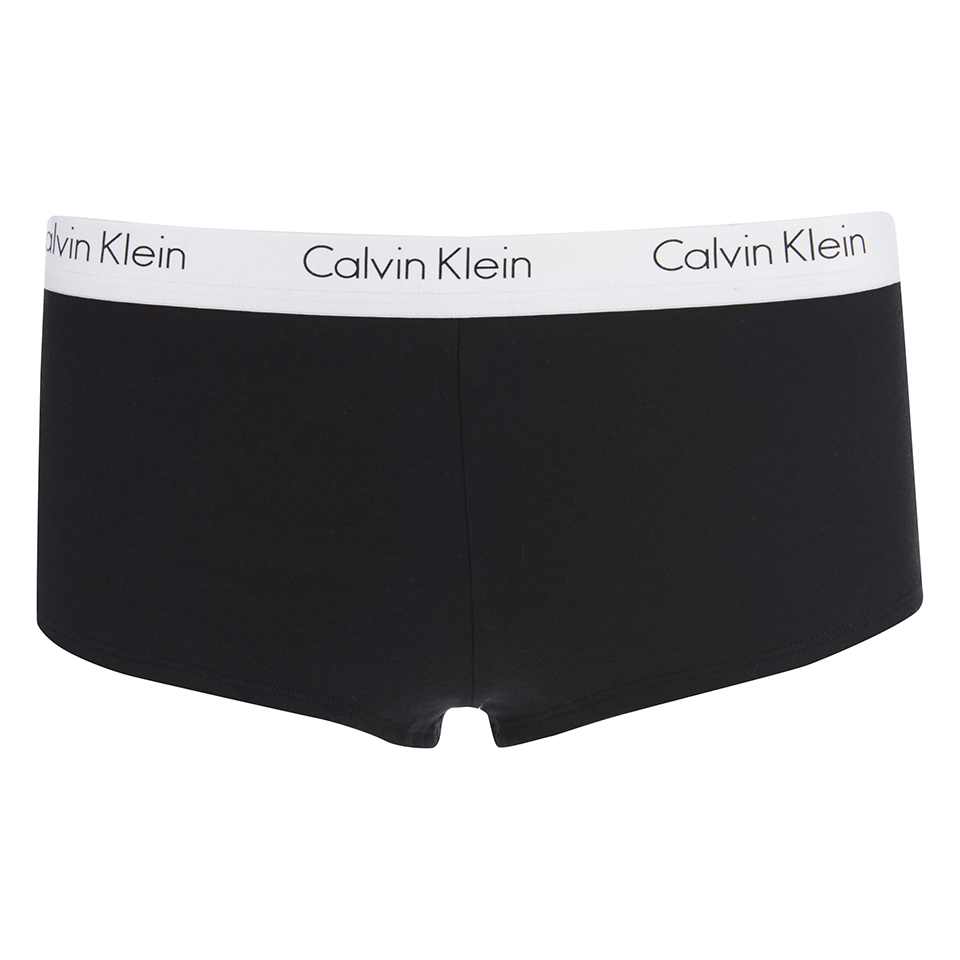 Calvin Klein Women's CK One Logo Shorty Briefs - Black Womens Lingerie ...
