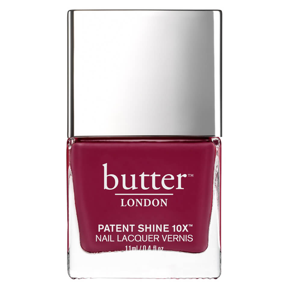 butter LONDON Patent Shine 10X Nail Lacquer 11ml - Broody