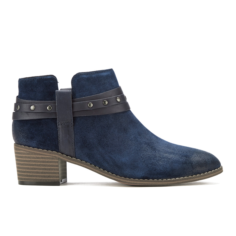 navy blue suede boots womens