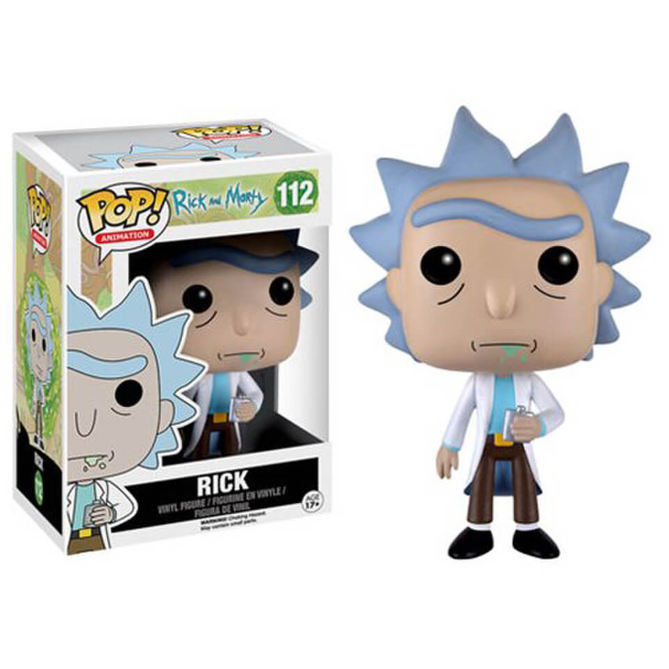 Rick and Morty Rick Pop! Vinyl Figure Pop In A Box UK