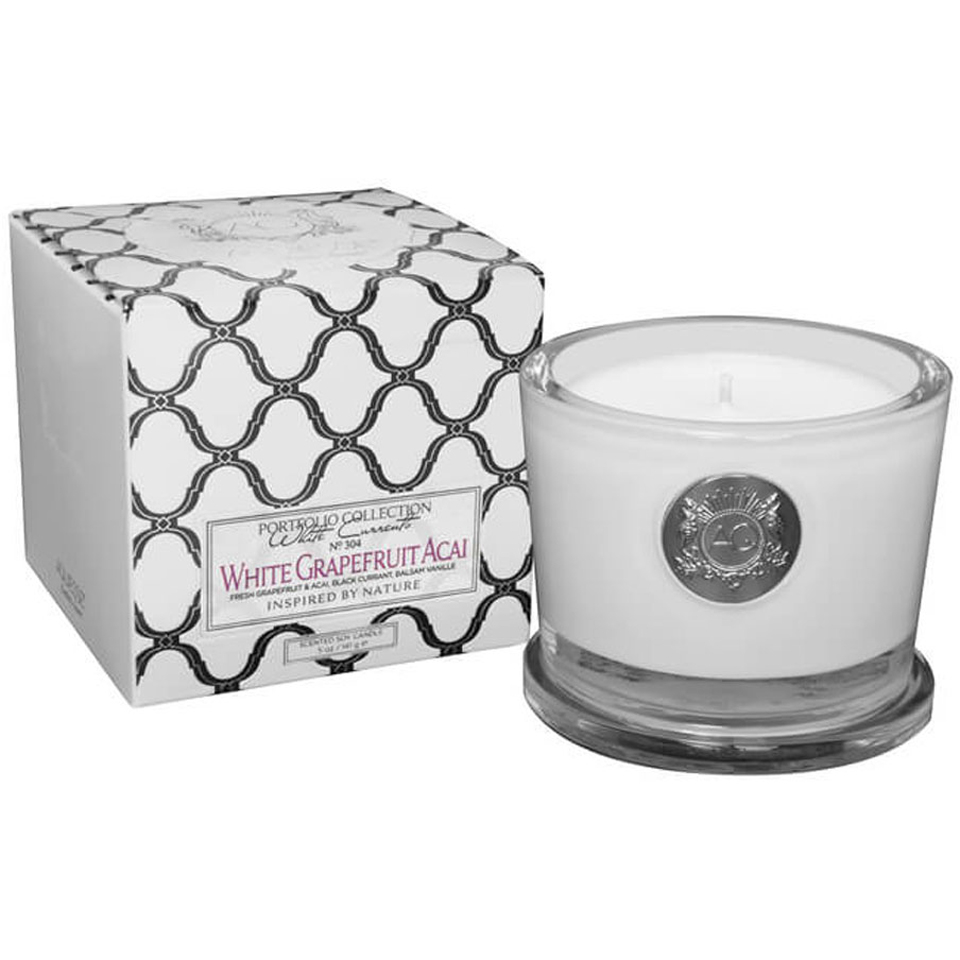 Aquiesse Small Glass Jar Candle White Grapefruit Acai SkinStore