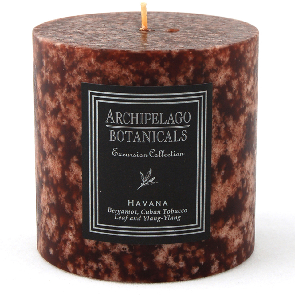 Archipelago Botanicals Pillar Candle Havana SkinStore