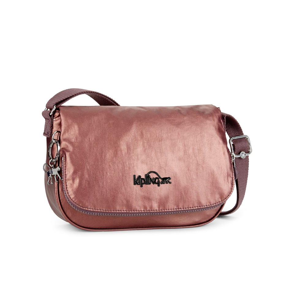 Kipling Women's Earthbeat Small Cross Body Bag Metalic Plum