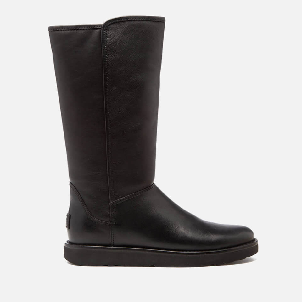 ugg womens abree ii leather classic boots black