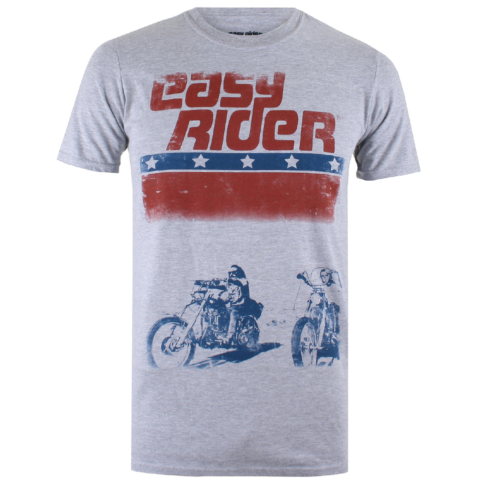 Easy Rider Men's Choppers TShirt Grey Marl Merchandise Zavvi UK