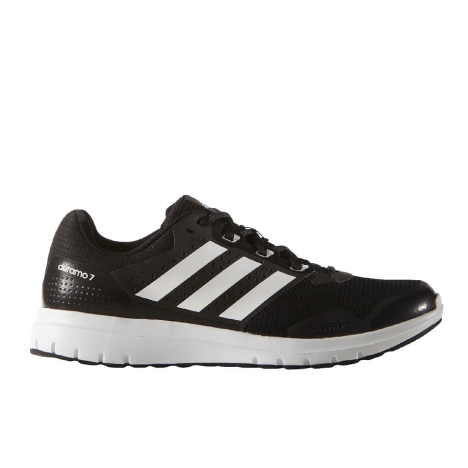 adidas Men's Duramo 7 Running Shoes - Black/White adidas Men's Duramo 7 Running Shoes - Black/White