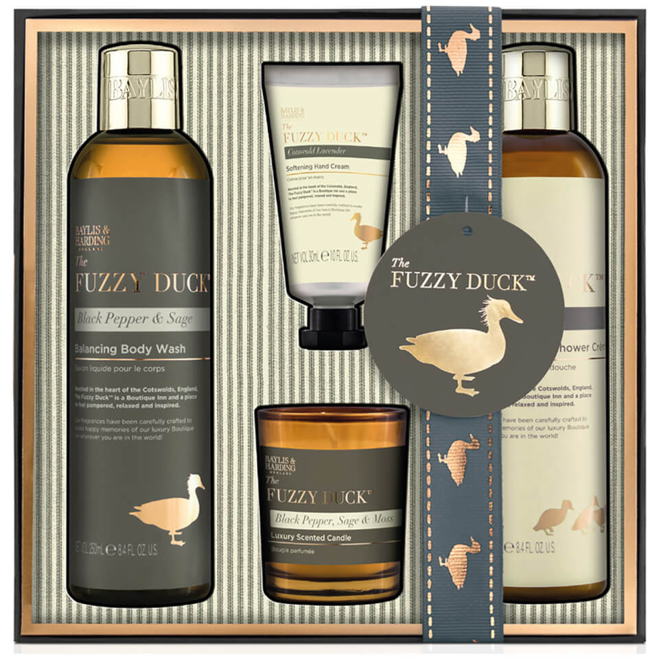 Baylis & Harding Fuzzy Duck Black Pepper & Sage 4 Piece ...