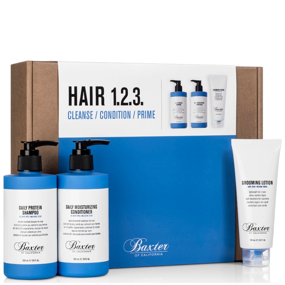 Baxter Of California Hair Care 1 2 3 Free Shipping Lookfantastic