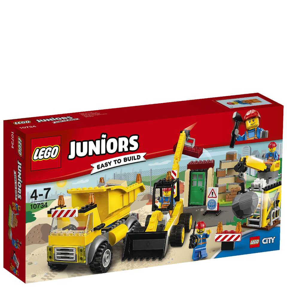 lego juniors demolition site 10734