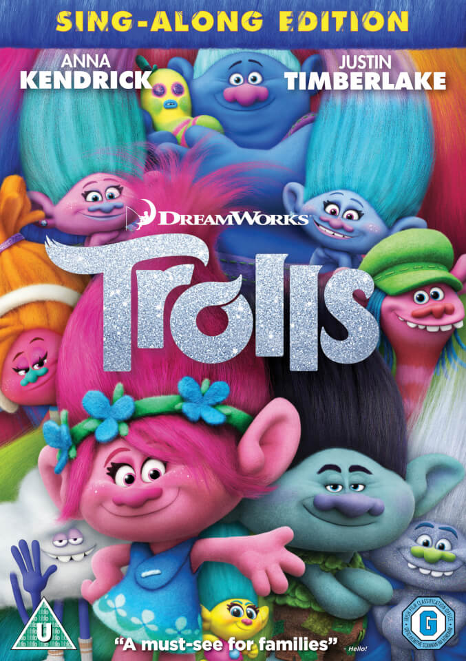 Trolls DVD | Zavvi.com