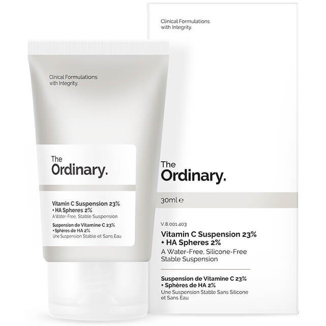 The Ordinary Vitamin C Suspension 23 Ha Spheres 30ml Free