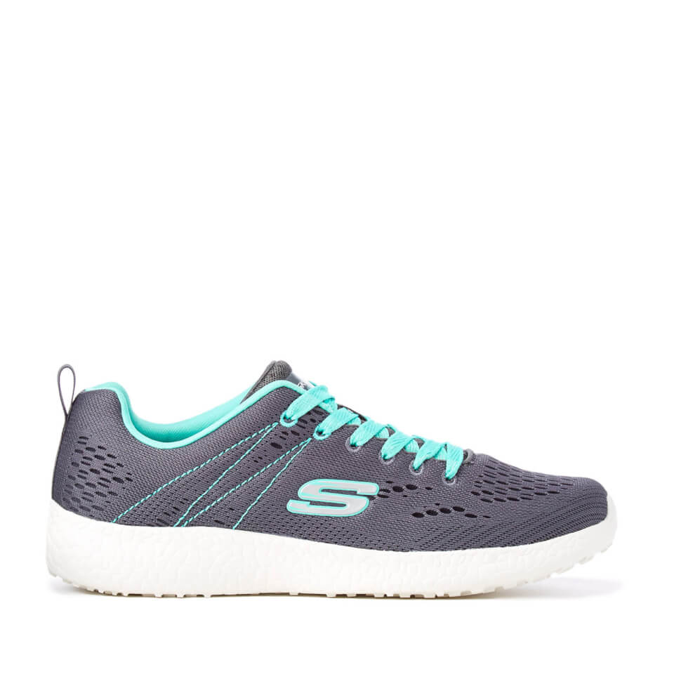 skechers burst mujer gris