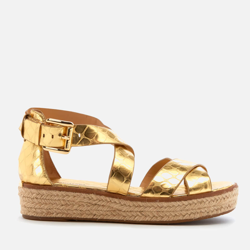 michael kors darby flatform sandals