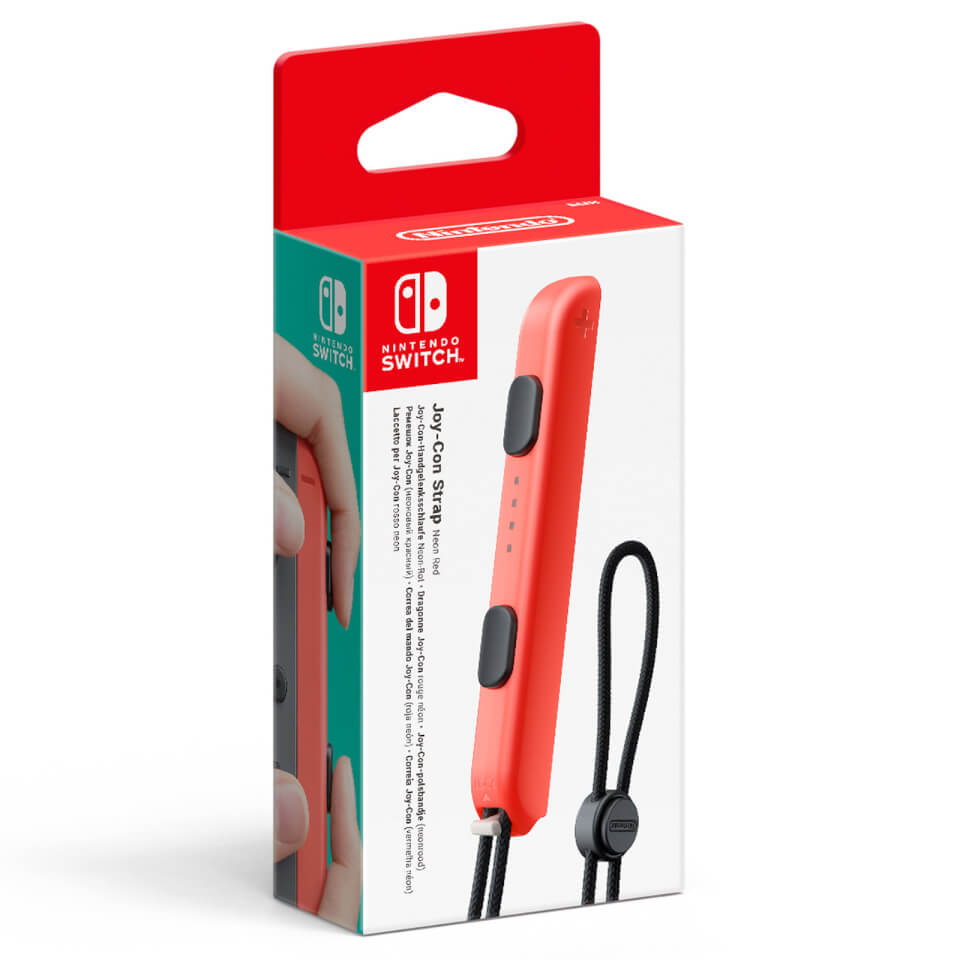 Nintendo Switch JoyCon Controller Strap (Red) Nintendo UK Store