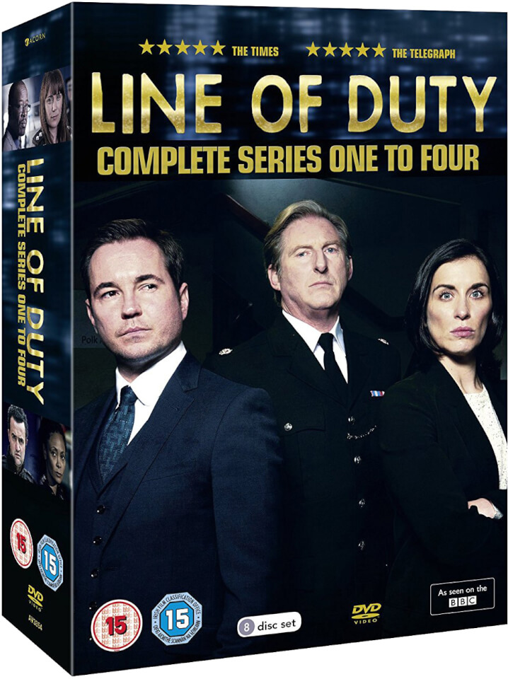 Line of Duty - Series 1-4 Boxed Set DVD | Zavvi