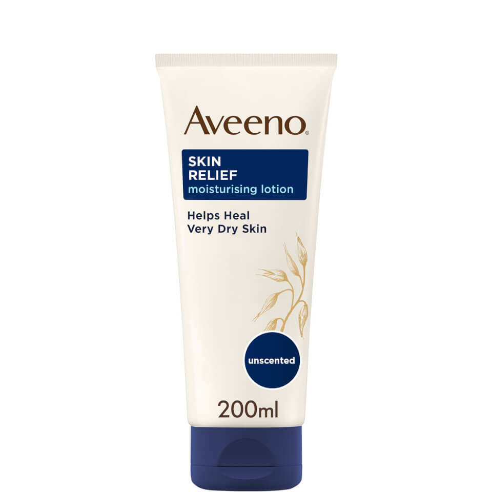 Aveeno Skin Relief Nourishing Lotion Shea Butter 200ml Lookfantastic Aveeno body lotion, skin relief, nourishing, 300ml. aveeno skin relief nourishing lotion shea butter 200ml