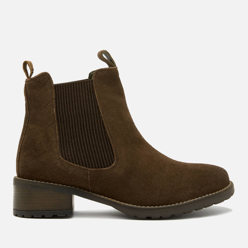 Barbour Women's Latimer Waxy Suede Chelsea Boots - Brown ...