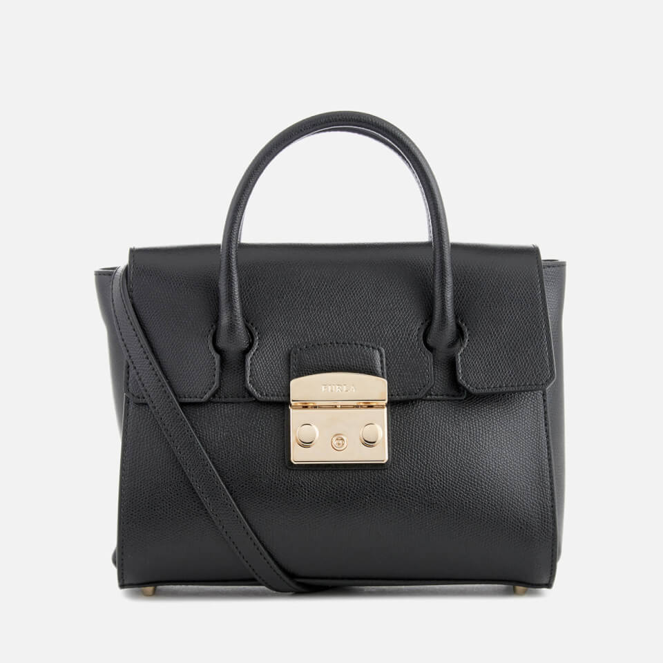 Furla Women's Metropolis Small Satchel Bag - Black