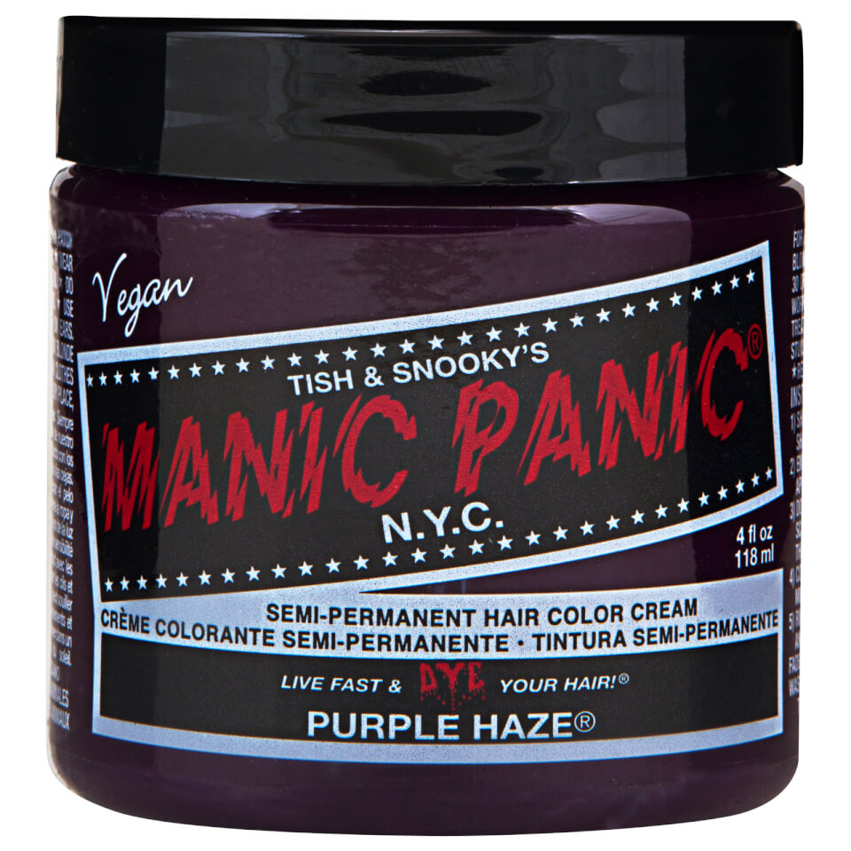 Manic Panic Semi Permanent Hair Color Cream Purple Haze 118ml