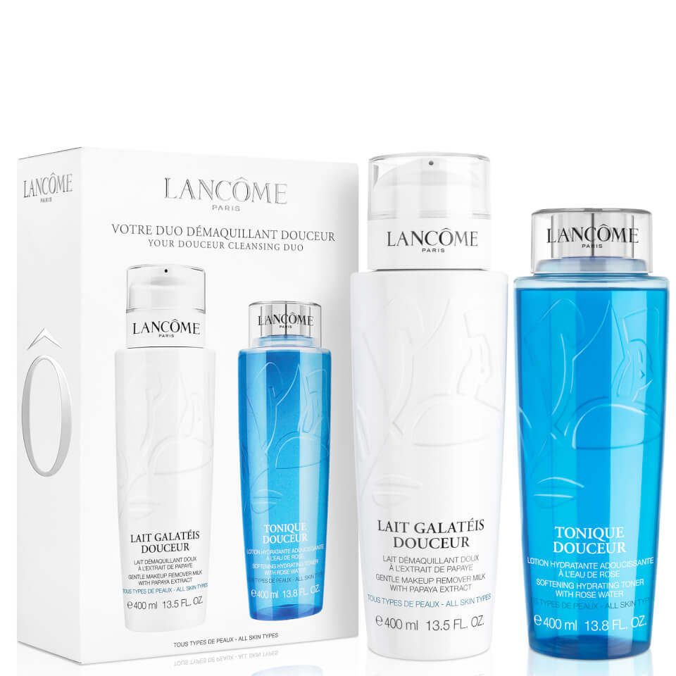 Lancôme Duo Douceur Cleanser 400ml  Free Shipping 