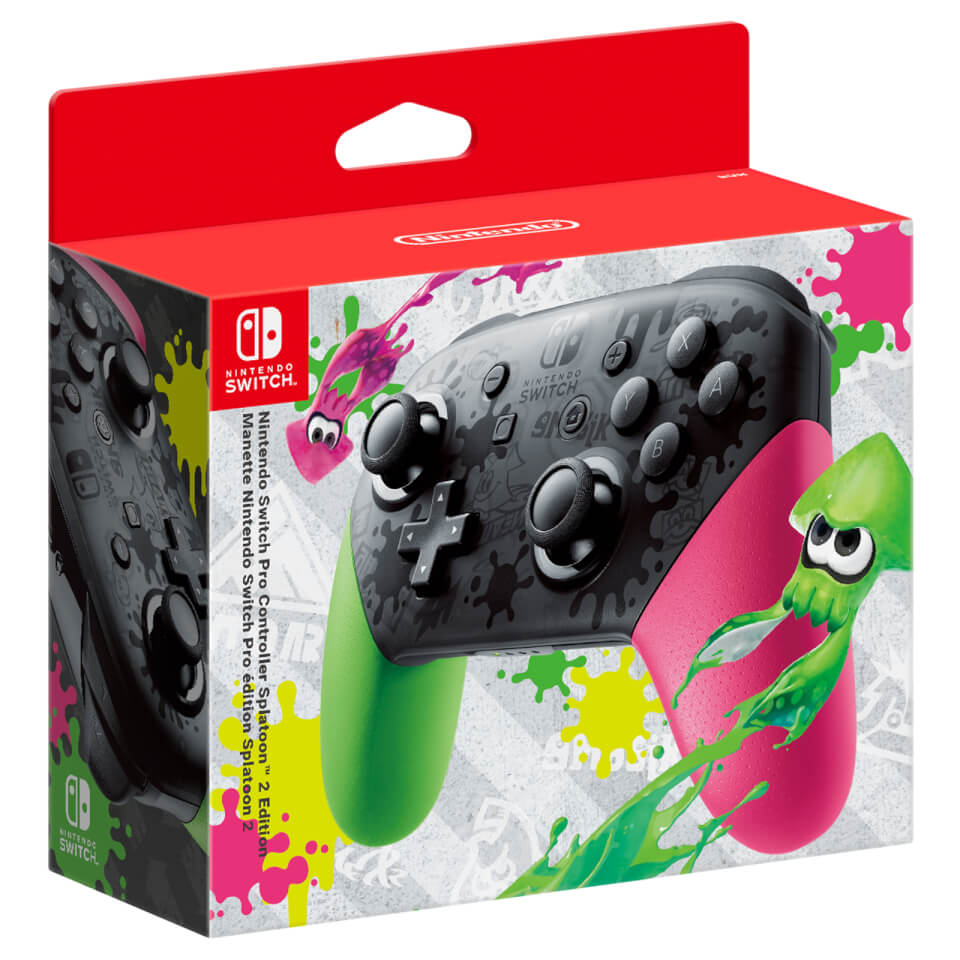 Nintendo Switch Pro Controller Splatoon 2 Edition