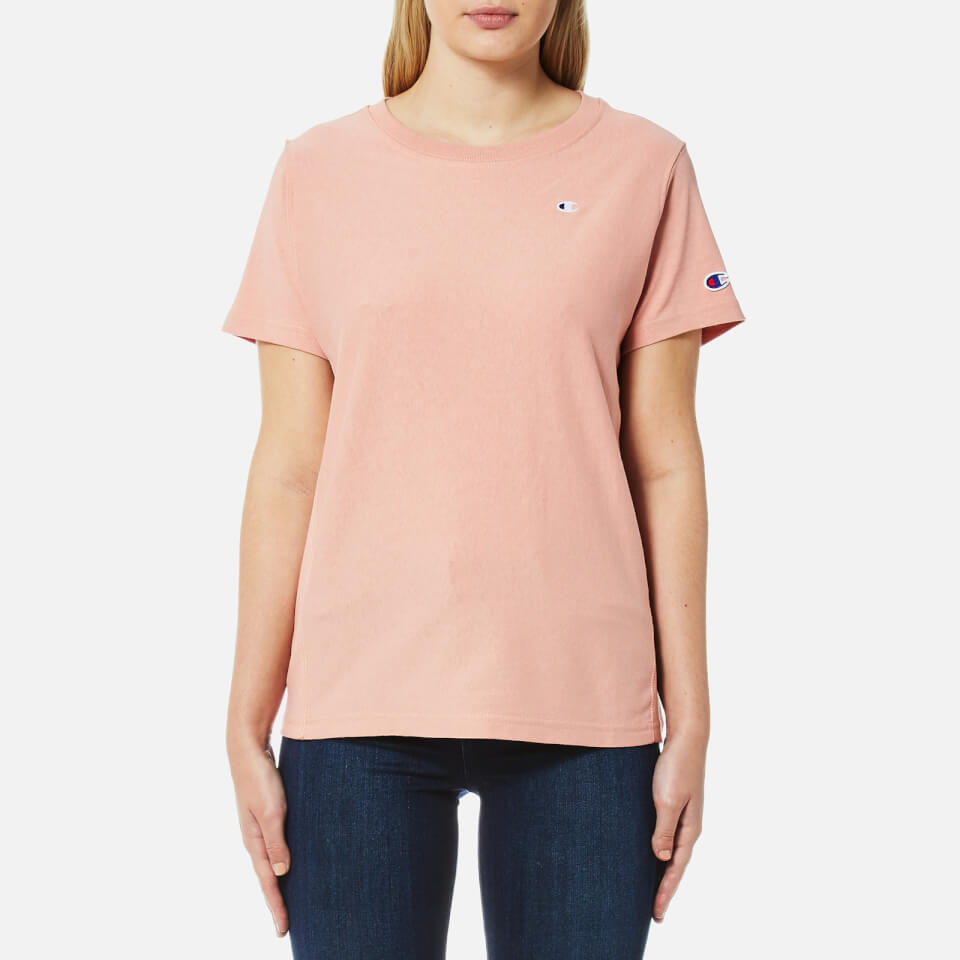 Champion Women's Classic T-Shirt - Pink Womens Clothing | TheHut.com