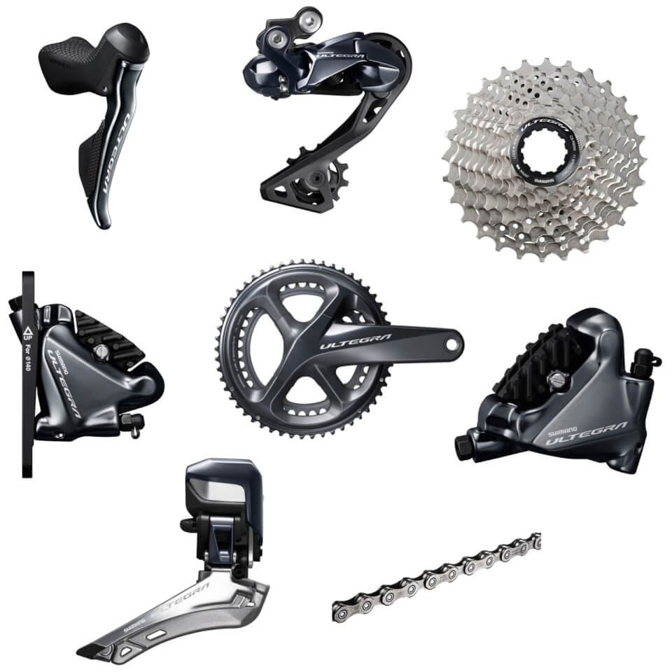 shimano ultegra r8070 di2 disc brake gear kit