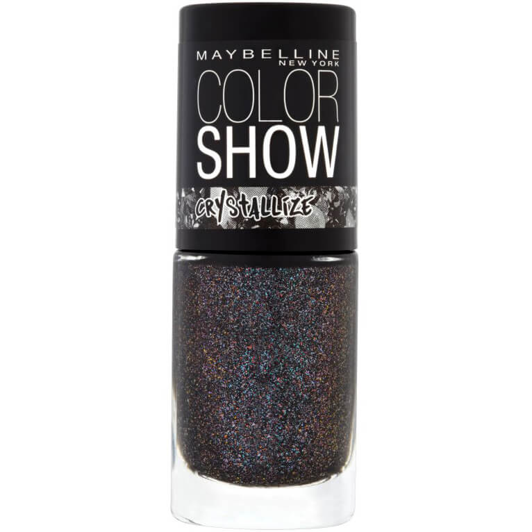 Maybelline Crystallize Almost Black Nail Polish GLOSSYBOX