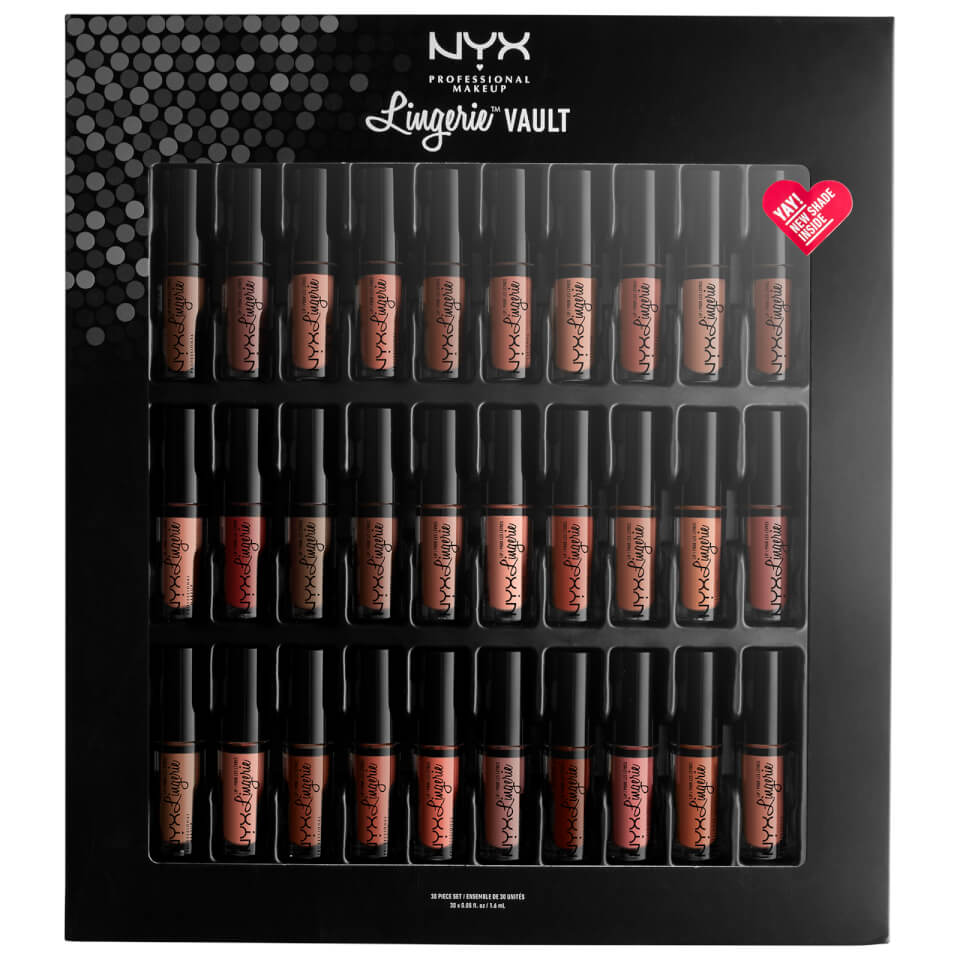 NYX Professional Makeup Lip Lingerie Vault Free Shipping