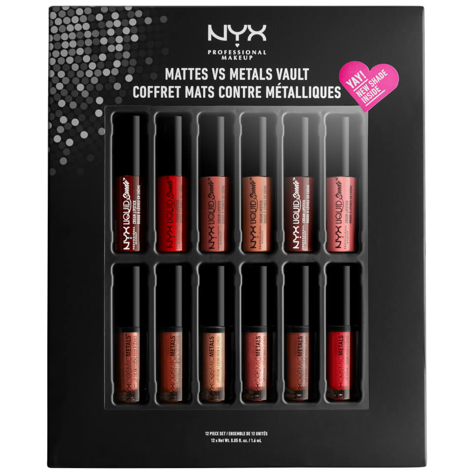 Download NYX Professional Makeup Matte VS Metals Lip Vault | Free ... Yellowimages Mockups